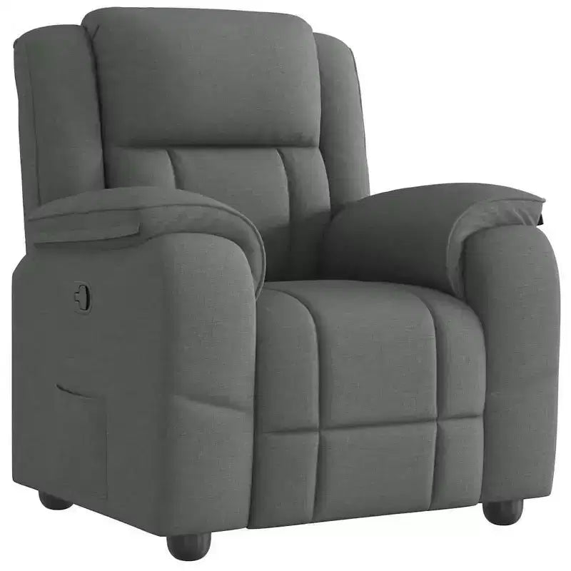 vidaXL Fauteuil inclinable électrique de massage en tissu