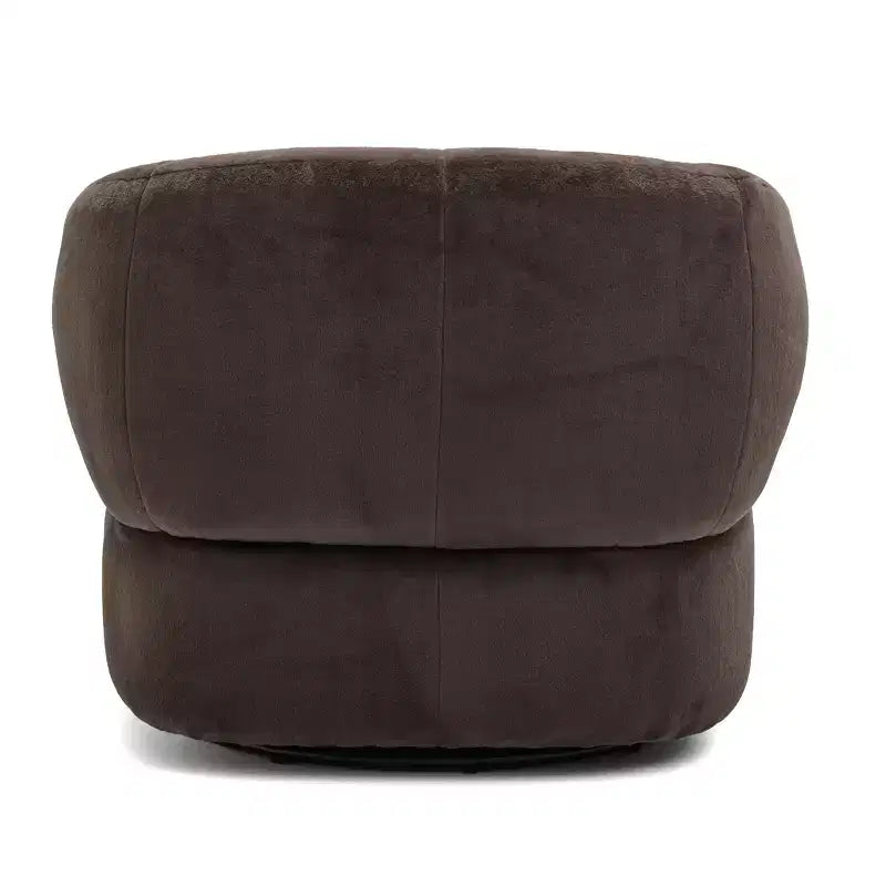 Fauteuil club rembourré pivotant à 360° Christopher Knight Home Priscille