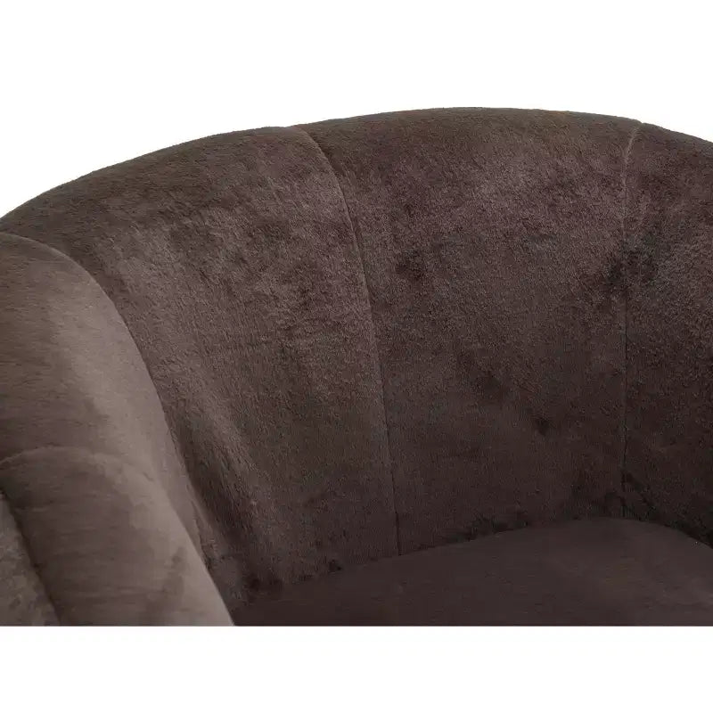 Fauteuil club rembourré pivotant à 360° Christopher Knight Home Priscille