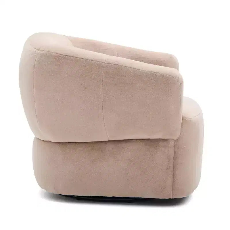 Fauteuil club rembourré pivotant à 360° Christopher Knight Home Priscille