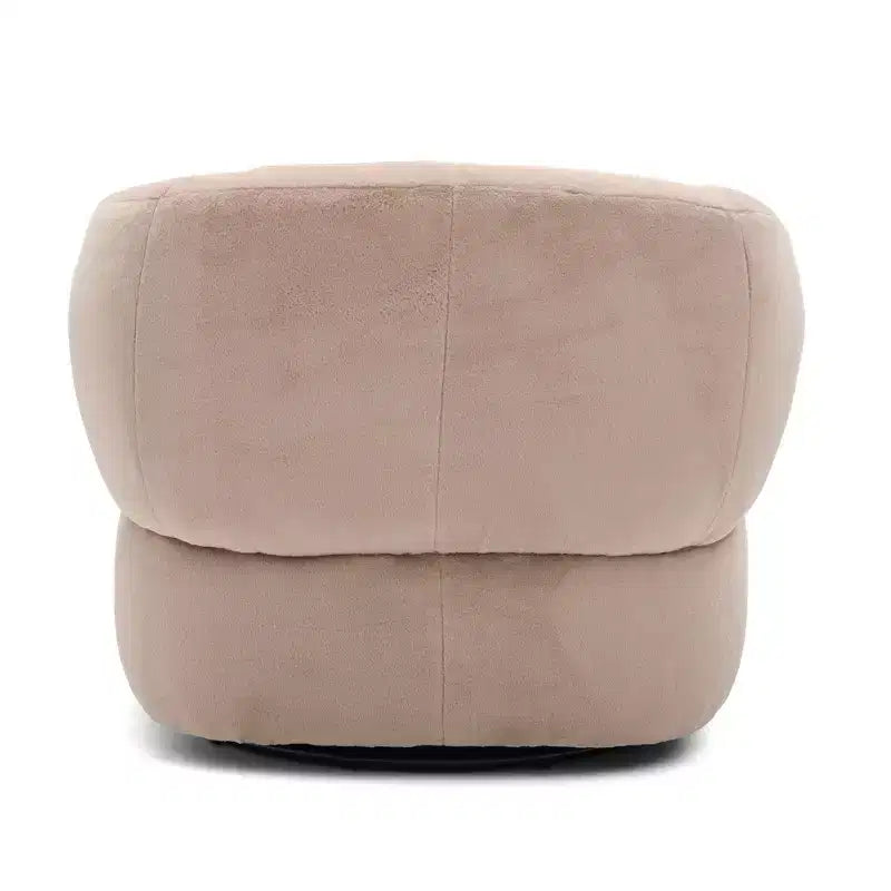 Fauteuil club rembourré pivotant à 360° Christopher Knight Home Priscille