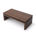 Table basse rectangulaire en bois de sapin Enoch 47 de GDFStudio