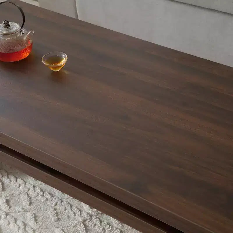 Table basse rectangulaire en bois de sapin Enoch 47 de GDFStudio