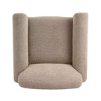 Christopher Knight Home Yannis, fauteuil d'appoint moderne en bois rembourré avec accoudoirs Rom (Lot de 2)