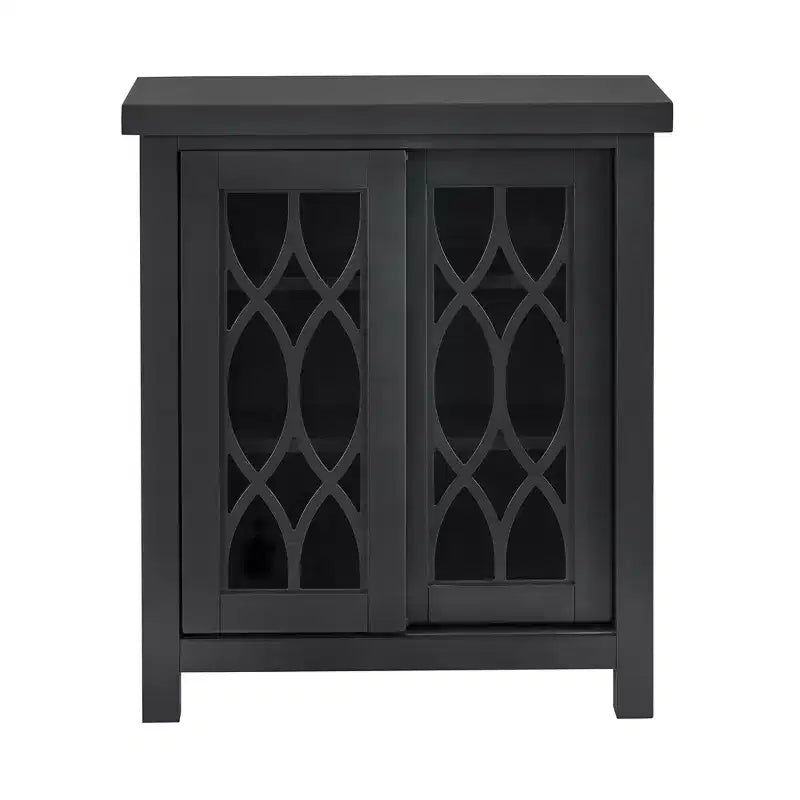 Meuble Arleta à 2 portes avec porte vitrée - iNSPIRE Q