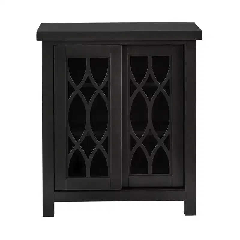 Meuble Arleta à 2 portes avec porte vitrée - iNSPIRE Q
