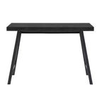 Bureau rustique à piètement en X Newsome – Noir – iNSPIRE Q