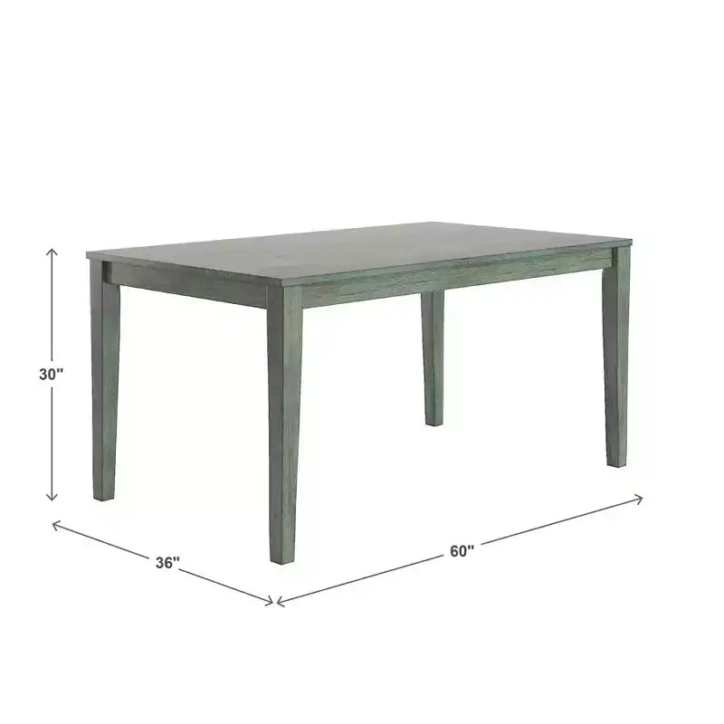 Table de salle à manger rectangulaire Alannis 60 pouces - iNSPIRE Q