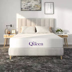 Charcoal Memory Foam Mattress with Silky Mesh Cover