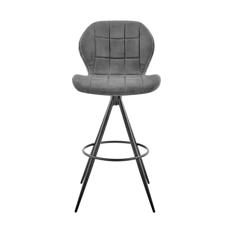 Tabouret de bar pivotant en tissu Gramiria 26 GDFStudio