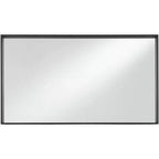 Uttermost Delaney Miroirs Muraux Rectangulaires Noir Mat 24 x 42 - Lot de 2