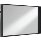 Uttermost Delaney Miroirs Muraux Rectangulaires Noir Mat 24 x 42 - Lot de 2
