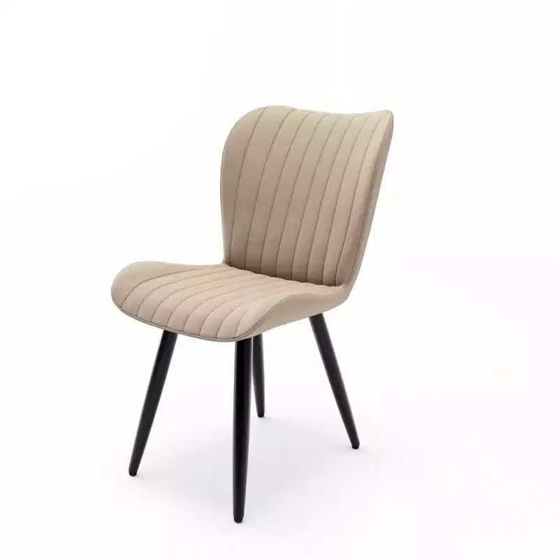 Chaises de salle à manger GDFStudio Atherton rembourrées en similicuir (lot de 4)