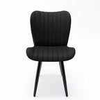 Chaises de salle à manger GDFStudio Atherton rembourrées en similicuir (lot de 4)