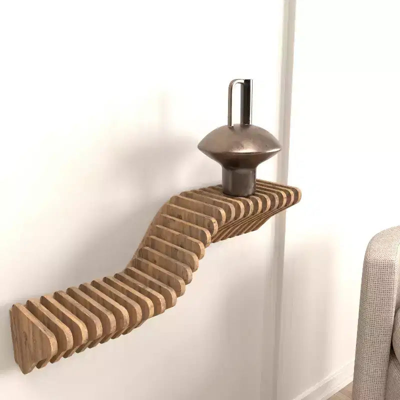 Wear Sierra Home Decor Étagère Murale Flottante - Étagère Géométrique pour la Maison ou le Bureau 20 Étagères