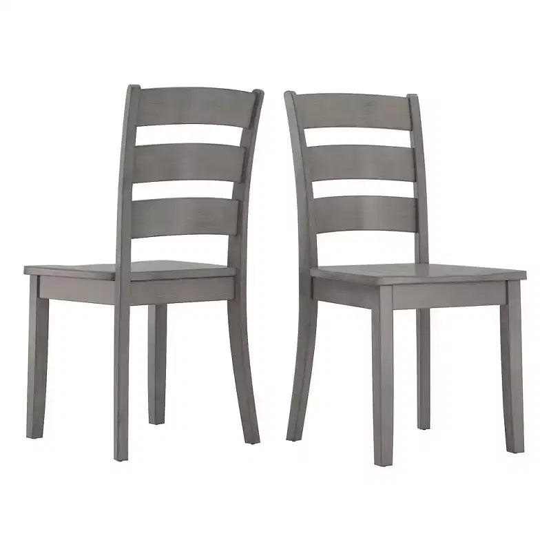 Chaises de salle à manger en bois à barreaux Lexington (lot de 2) - iNSPIREQ