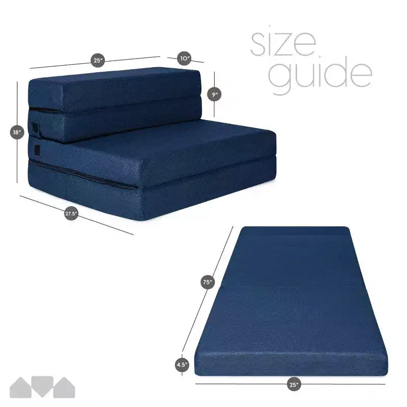 Matelas de canapé-lit pliant en mousse Milliard