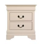 Table de Chevet Rectangulaire en Bois HomeStock pour Salon et Chambre à Coucher