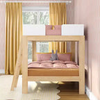 Lit superposé mi-siècle moderne, deux places