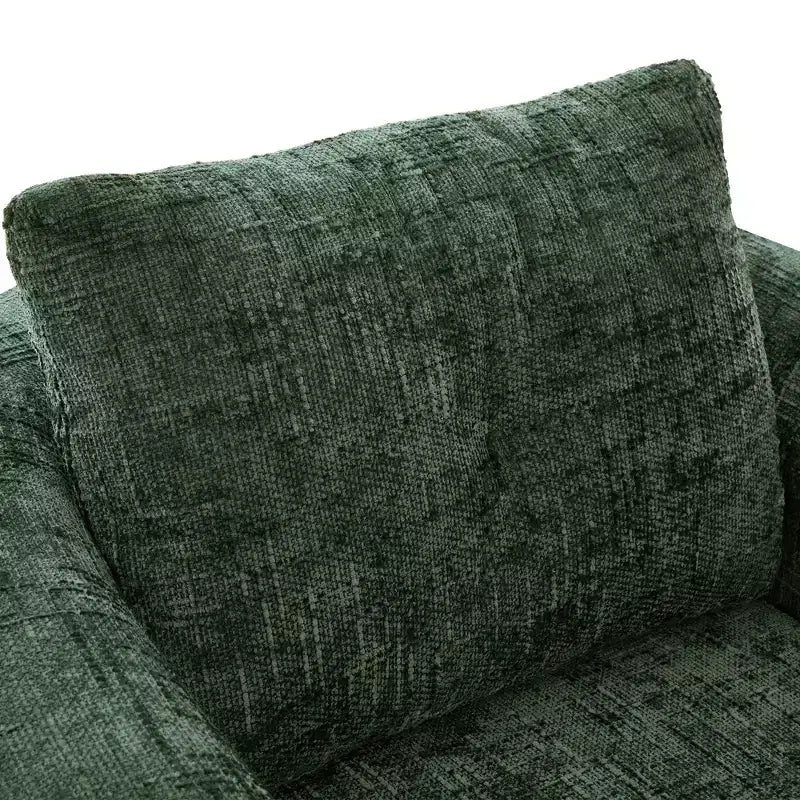 Fauteuil d'appoint pivotant à 360° GDFStudio Jeff avec coussin double couche
