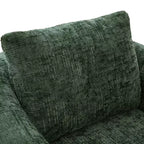 Fauteuil d'appoint pivotant à 360° GDFStudio Jeff avec coussin double couche