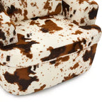 Fauteuil d'appoint pivotant à 360° GDFStudio Jeff avec coussin double couche
