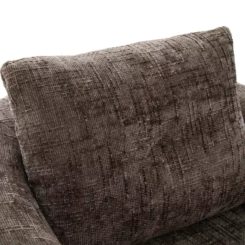 Fauteuil d'appoint pivotant à 360° GDFStudio Jeff avec coussin double couche