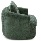Fauteuil d'appoint pivotant à 360° GDFStudio Jeff avec coussin double couche