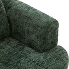 Fauteuil d'appoint pivotant à 360° GDFStudio Jeff avec coussin double couche