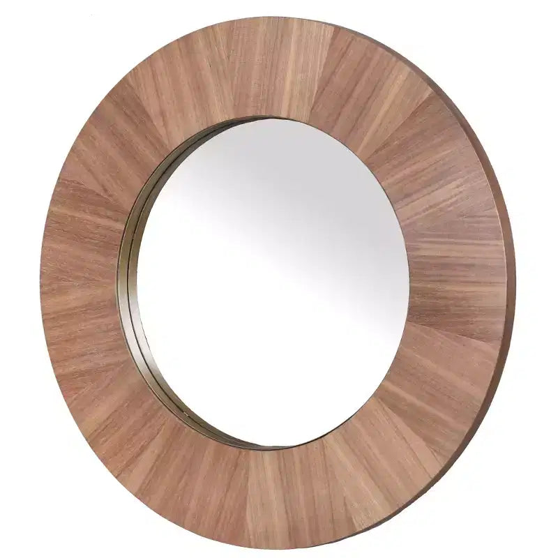 Miroir Rond en Bois Netta - CMI4002 - Safavieh Couture