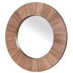 Miroir Rond en Bois Netta - CMI4002 - Safavieh Couture