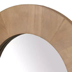 Miroir Rond en Bois Netta - CMI4002 - Safavieh Couture