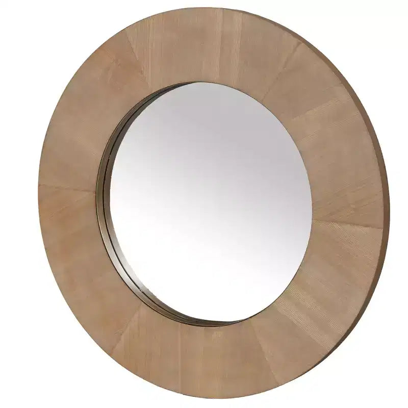 Miroir Rond en Bois Netta - CMI4002 - Safavieh Couture