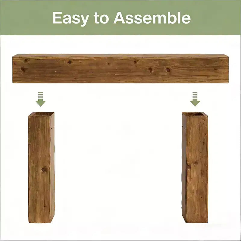 Console en bois massif Karin 63W GDFStudio