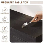 Armoire de garde-manger, Armoire de rangement haute de cuisine avec huche, pour salle à manger