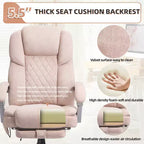 Chaise de bureau de direction chauffante et massante EROMMY