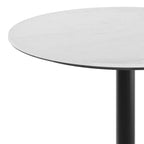 Plateau de table Flash Furniture Acadia avec technologie HPL TopGuard et base de hauteur de table