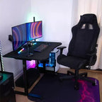 Bureau de jeu incurvé compact Arozzi Arena
