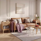 Lot de 2 tables de chevet bohèmes, petites tables de nuit avec tiroir et étagère ouverte, tables d'appoint décorées de lattes en bois pour chambre, dortoir et petits espaces