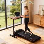 Table de chevet réglable en hauteur avec roulettes, plateau divisé, table de chevet inclinable, support mobile pour ordinateur portable, ordinateur, bureau debout, chariot avec rangement pour l'hôpital