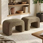 29 banc rembourré moderne, siège d'appoint doux et rembourré pour petits espaces, repose-pieds ou tabouret de coiffeuse, assise moderne pour salon-Panipeachy