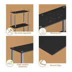 Étagère de rangement polyvalente HOMLUX à 4 niveaux, bibliothèque ouverte avec cadre durable pour la maison