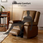 Fauteuil inclinable releveur - Canapé simple en cuir U