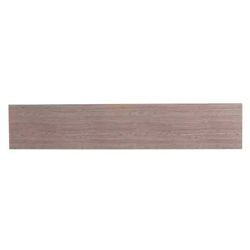 HomeRoots Console avec plateau en similicuir et cadre en fausse pierre, 52", taupe et gris