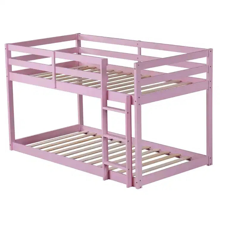 Lit mezzanine queen MAYEERTY avec espace de rangement sous le lit – Métal robuste, peu encombrant