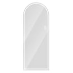 Miroir de courtoisie moderne LED pleine longueur, arqué, avec lumières dimmables, autoportant ou mural pour chambre, maquillage, dressing-Panipeachy