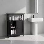 Meuble de salle de bain Dcolora avec 2 portes et étagère réglable