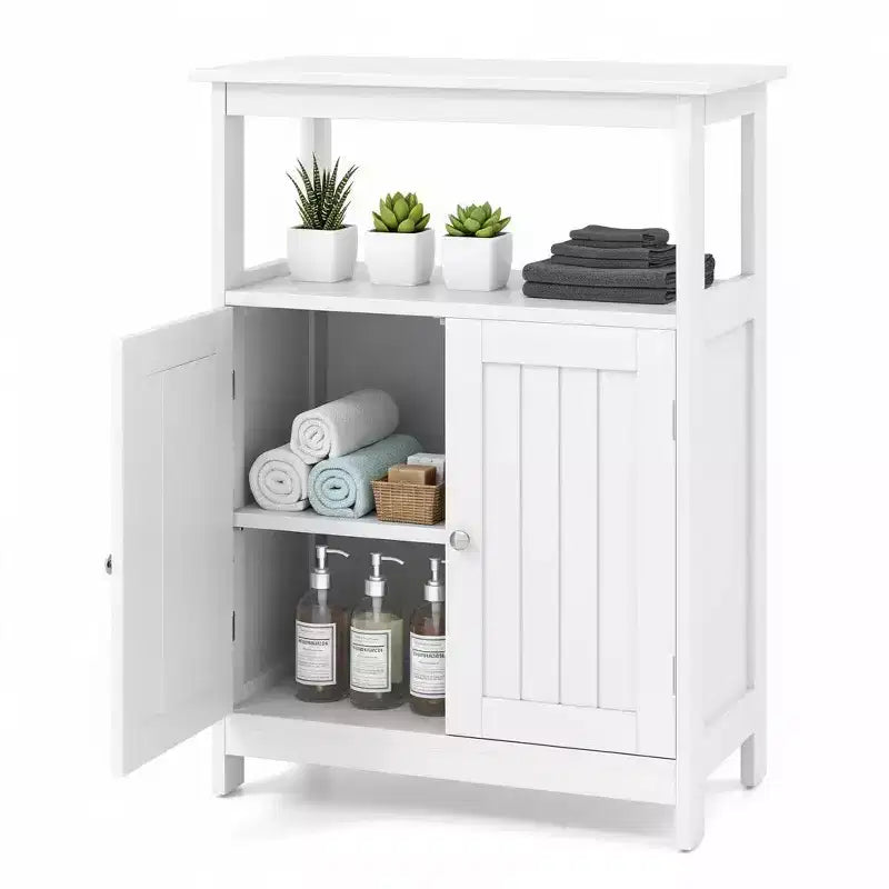 Meuble de salle de bain Dcolora avec 2 portes et étagère réglable