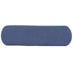 Banc rembourré avec pieds en hévéa, banc d'entrée ottoman ovale pour chambre à coucher, salon - ModernLuxe