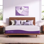 Sersper 12 inch AeroChar Cooling Gel Memory Foam Mattress, CertiPUR-US & OEKO-TEX Certified